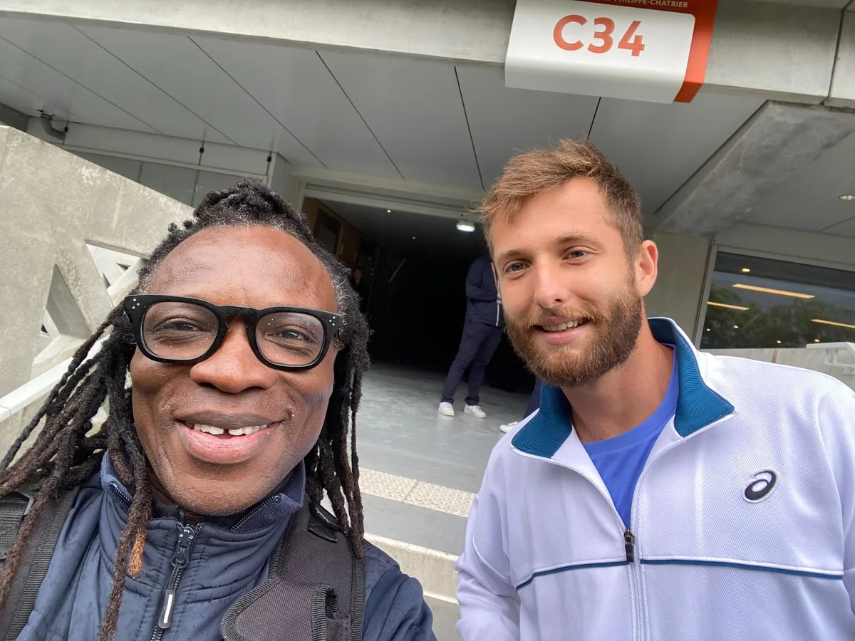 Joseph Koffi — Avec Corentin Moutet